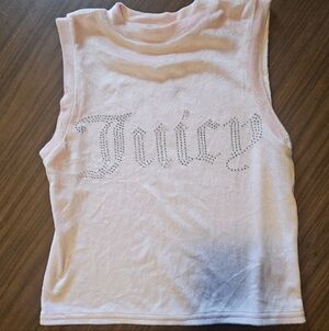 Juicy Couture Pink Sleeveless Top